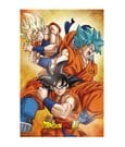Dragon Ball Super 3D Poster Champa Goku SD Toys