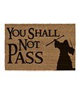 Lord of the Rings Doormat You Shall Not Pass SD Toys