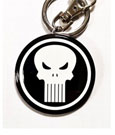 Marvel Comics Metal Keychain Punisher Logo Semic