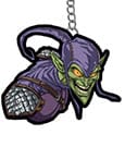 Marvel Rubber Keychain Green Goblin Semic