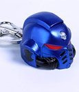 Warhammer 40K Metal Keychain Space Marine Primaris Helmet Ultramarine Semic