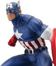 Marvel Comics Civil War Statue Captain America Semic