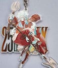 Final Fantasy IX Acrylic Keychain 25th Anniversary Quina & Freija Square-Enix