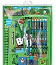 Minecraft 12 Piece Stationery Set A4 Bumper Pyramid International