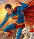 Superman 2025 DC Comics Art Print Superman A Symbol of Hope unframed Sideshow Collectibles