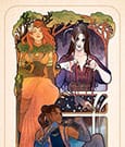 Critical Role Art Print Marisha Ray 10th Anniversary Art Nouveau Illustrations unframed Sideshow Collectibles