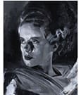 Bride of Frankenstein Art Print Bride of Frankenstein by Chris Valentine unframed Sideshow Collectibles
