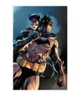 DC Comics Art Print Batman & Catwoman unframed Sideshow Collectibles
