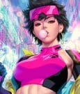 X-Men Marvel Art Print Jubilee unframed Sideshow Collectibles
