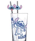 Lilo & Stitch Glass Tumbler with Straws Stitch 485 ml Stor