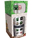 Minecraft Glass Tumbler with Straws Characters 485 ml Stor