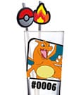 Pokémon Glass Tumbler with Straws Charizard 480 ml Stor