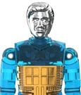 Micronauts ReAction+ Action Figure Wave 03 Time Traveler Translucent Blue Super7