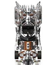 Batman 1989 Super Cyborg Vehicle Batmobile 1989 Clear Super7