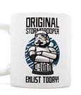 Original Stormtrooper Mug Enlist Today White Thumbs Up