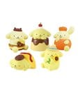 Sanrio Twinchees Mini Figures Pompompurin My Fav Color Blind Pack Display 24 Takara Tomy