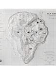 Jurassic Park Topographic Map Isla Nublar Elite Creature Collectibles