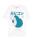 Pokémon T Shirt Snorlax Size L Difuzed