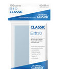 Ultimate Guard Classic Sleeves Japanese Size 100 Ultimate Guard