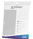 Ultimate Guard 18 Pocket Pages Side Loading 10 White Ultimate Guard