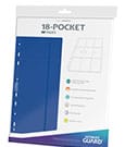 Ultimate Guard 18 Pocket Pages Side Loading 10 Blue Ultimate Guard