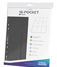 Ultimate Guard 18 Pocket Pages Side Loading 10 Grey Ultimate Guard