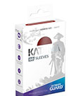 Ultimate Guard Katana Sleeves Japanese Size 60 Red Ultimate Guard