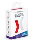 Ultimate Guard Cortex Sleeves Matte Standard Size 100 Red Ultimate Guard