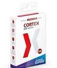 Ultimate Guard Cortex Sleeves Japanese Size 60 Red Ultimate Guard