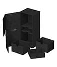 Ultimate Guard Twin Flip'n'Tray 266+ Xenoskin Black Ultimate Guard