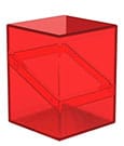 Ultimate Guard Boulder 100+ Clear Ruby Ultimate Guard