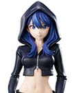Gridman Universe Zozo Black Collection Statue PVC Rikka Takarada Union Creative