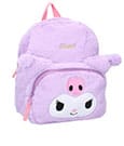 Sanrio Backpack Kuromil Fluffy Festival Purple Vadobag