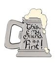 Lord of the Rings Magnet This my friend is a Pint! Enamel Weta Workshop