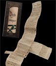 The Hobbit Mini Replica The Burglar Contract of Bilbo Baggins Weta Workshop