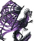 D&D Icons of the Realms Boxed prepainted Miniatures Black Dracolich Wizkids