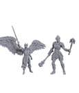 D&D Nolzur's Marvelous Miniatures Unpainted Miniature Dame Aylin & Minthara Wizkids
