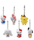 Sanrio Pocket Hero Keychain Hello Kitty and Friends Display 12 YuMe Toys