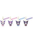 Sanrio Kuromi Cute Outfit Series Keychain with Hand Strap Kuromi Display 12 YuMe Toys