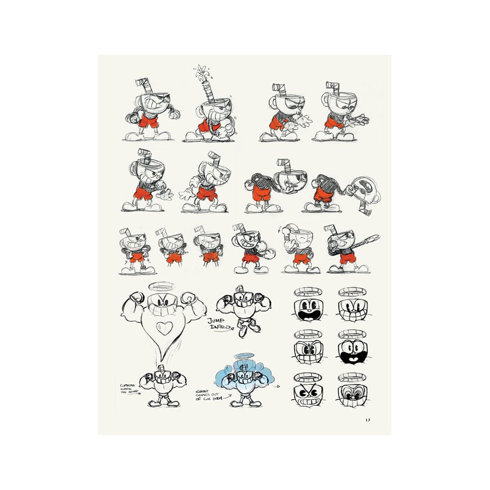 Cuphead Art Book The Art of Cuphead 1010 China