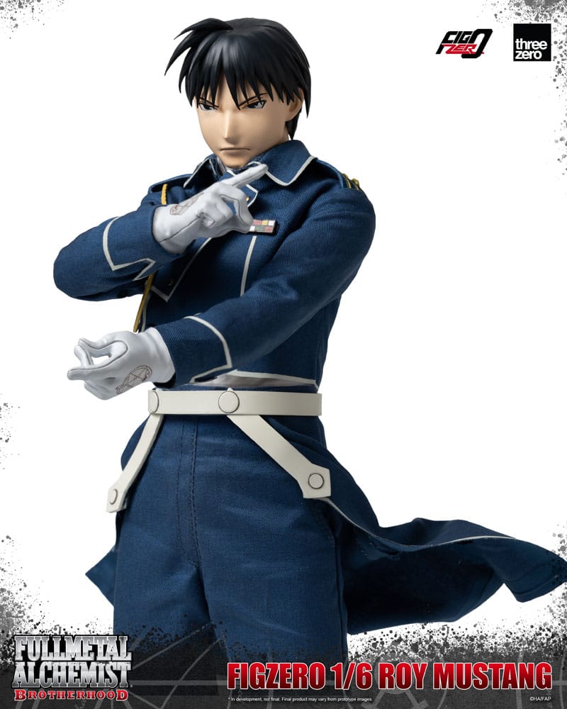 Fullmetal Alchemist Brotherhood Action Figure FigZero Roy Mustang ThreeZero