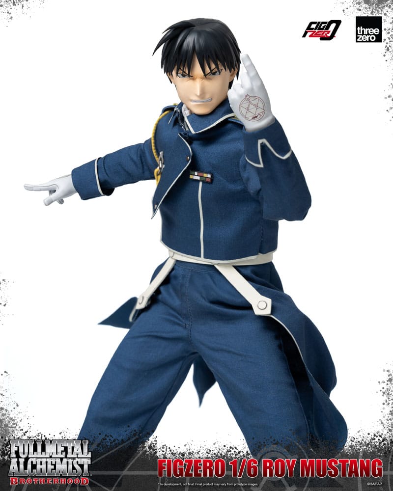 Fullmetal Alchemist Brotherhood Action Figure FigZero Roy Mustang ThreeZero