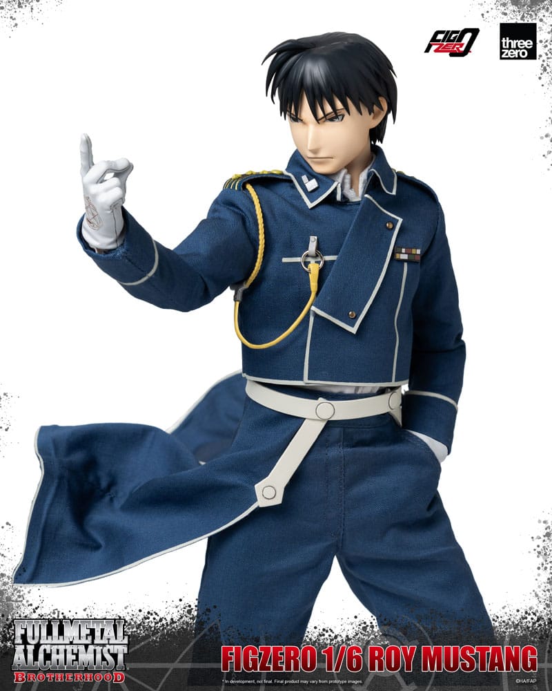 Fullmetal Alchemist Brotherhood Action Figure FigZero Roy Mustang ThreeZero
