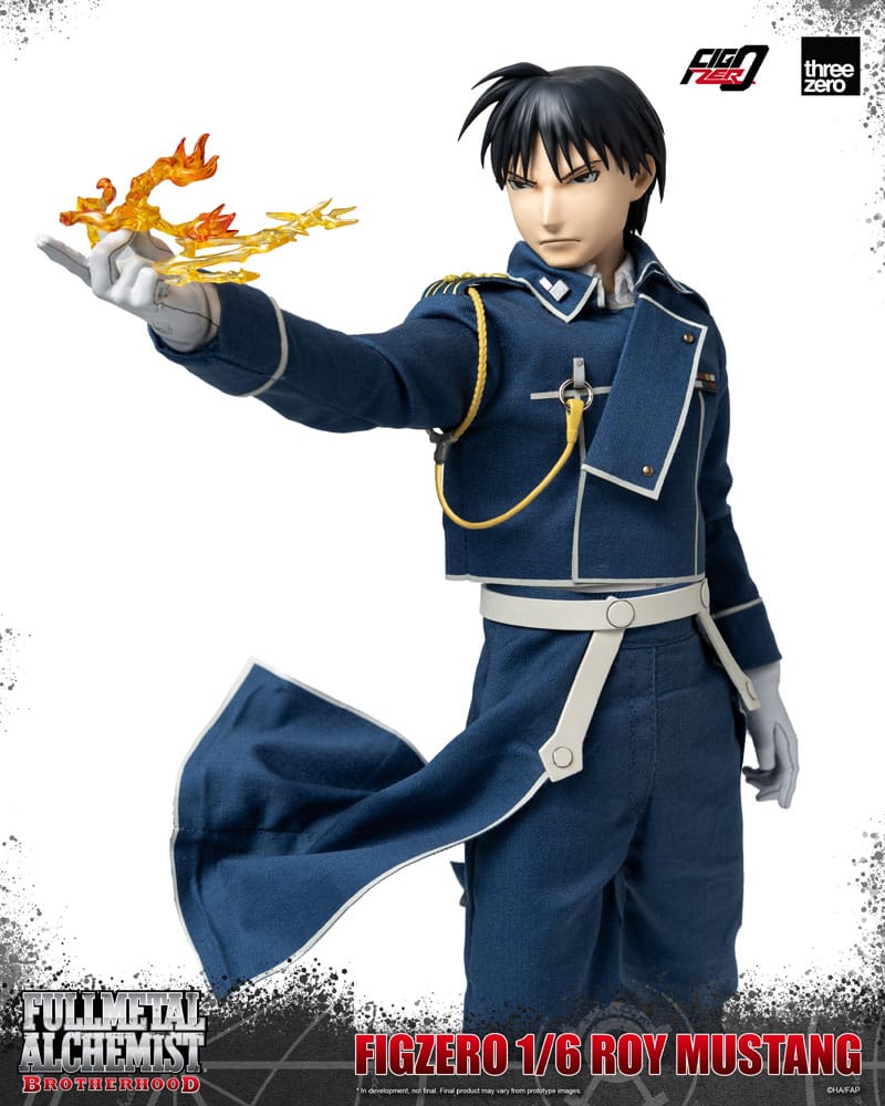 Fullmetal Alchemist Brotherhood Action Figure FigZero Roy Mustang ThreeZero