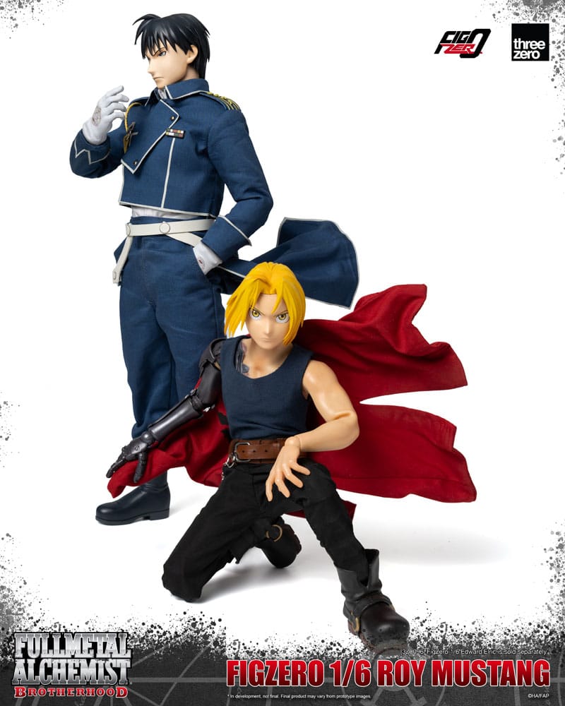 Fullmetal Alchemist Brotherhood Action Figure FigZero Roy Mustang ThreeZero
