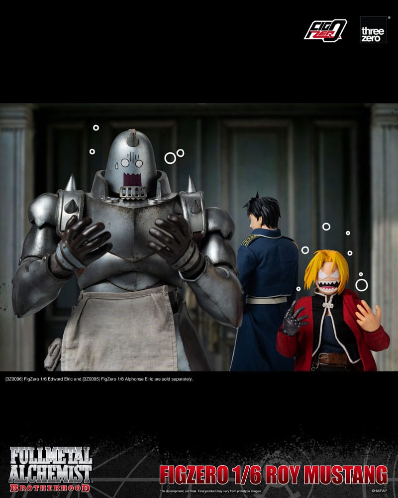 Fullmetal Alchemist Brotherhood Action Figure FigZero Roy Mustang ThreeZero