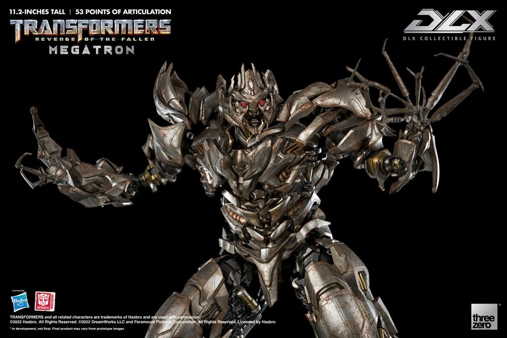 Transformers Revenge of the Fallen DLX Action Figure Megatron ThreeZero