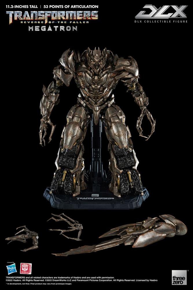 Transformers Revenge of the Fallen DLX Action Figure Megatron ThreeZero