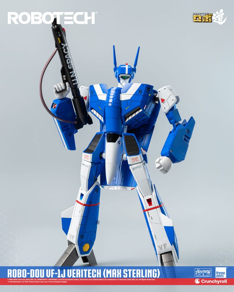 Robotech Action Figure ROBO DOU VF 1J Veritech Max Sterling ThreeZero