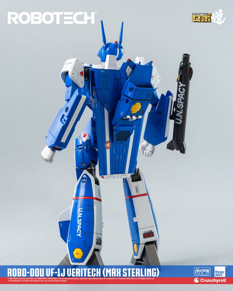Robotech Action Figure ROBO DOU VF 1J Veritech Max Sterling ThreeZero